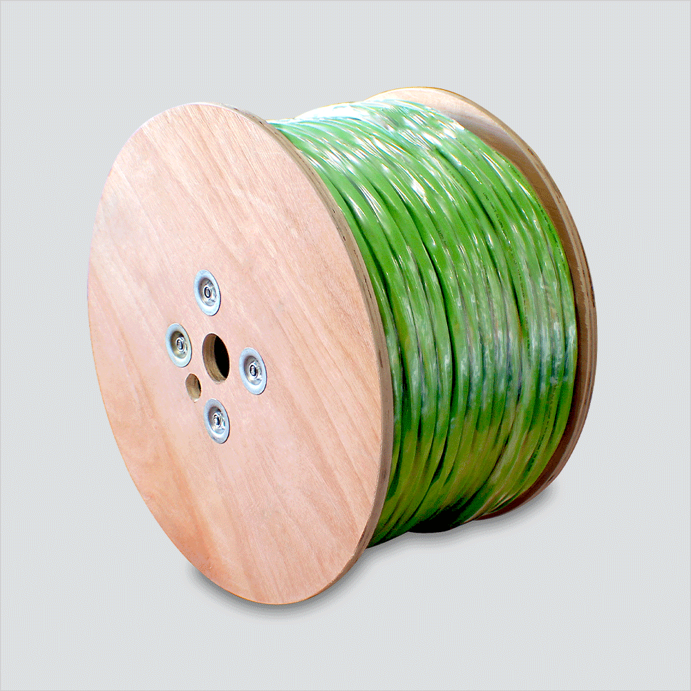 Wavenet 2 CAT6E + 2 RG6 Quad Green CMR 500' H26E26QMGN2-500
