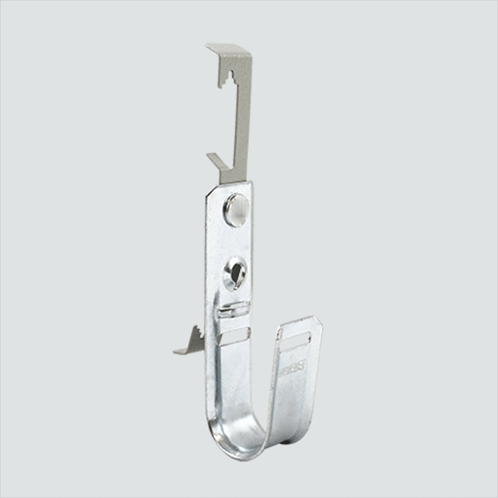 [IPP-WVN-JHMF34-C] Wavenet 3/4" J-HOOK, MULTI-FUNCTION CLIP "BATWING" STYLE, 25-PACK JHMF34-C