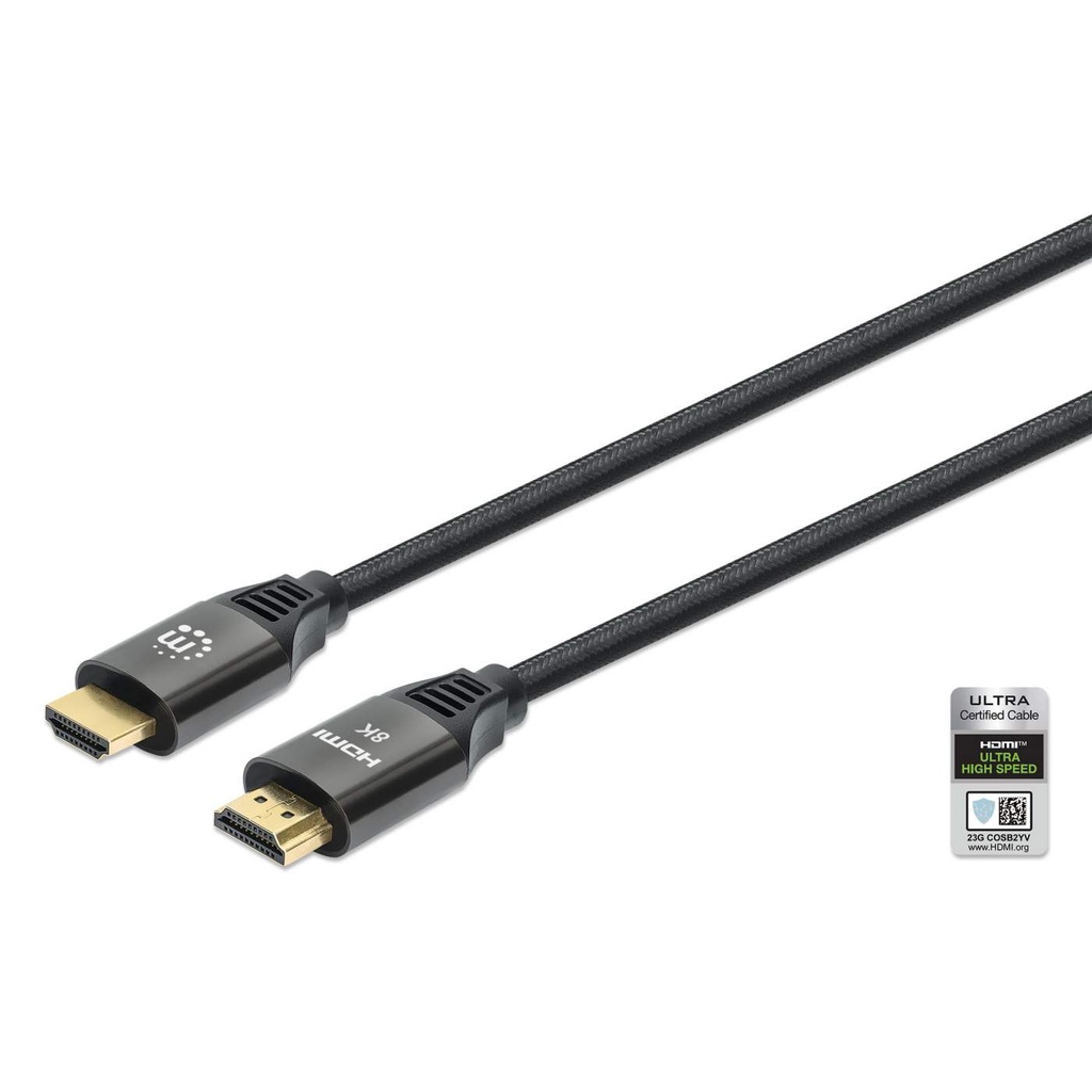 [8K@60Hz Certified Ultra High Speed HDMI Cable with Ethernet] 8K@60Hz Certified Ultra High Speed HDMI Cable with Ethernet