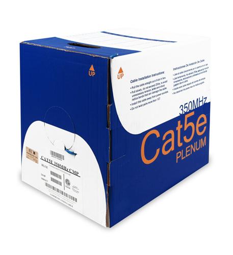 Wavenet CAT5E Unshielded Plenum Blue, REELEX II 5E04UPBL4