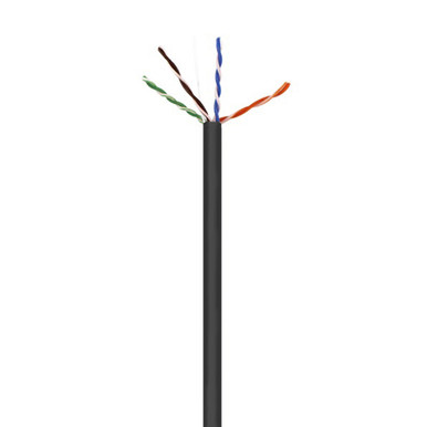 [IPP-WVN-6E04UPSPLSBK4NS] Wavenet Cat6 Unshielded No Spline Plenum Black, REELEX II 6E04UPSPLSBK4NS