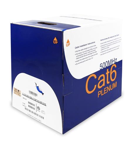 [IPP-WVN-6E04UPSPLSWH4NS] Wavenet Cat6 Unshielded No Spline Plenum White, REELEX II 6E04UPSPLSWH4NS