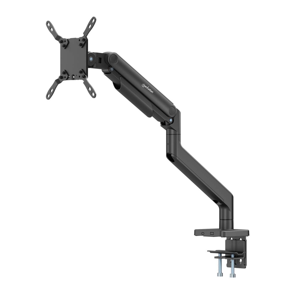 [Heavy-Duty Aluminum Mechanical Spring Single Monitor Desk Mount] Heavy-Duty Aluminum Mechanical Spring Single Monitor Desk Mount
