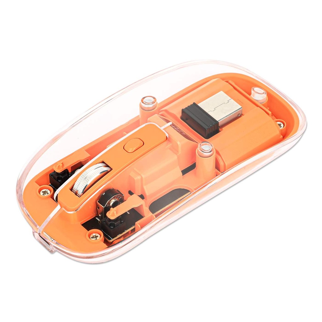 [Transparent Wireless Optical USB Mouse] Transparent Wireless Optical USB Mouse
