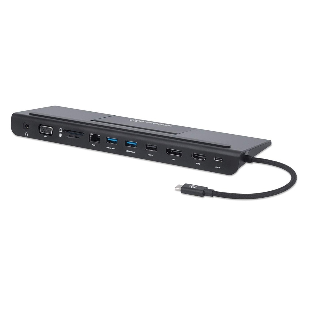 [USB-C 11-in-1 Triple-Monitor Docking Station with MST] USB-C 11-in-1 Triple-Monitor Docking Station with MST