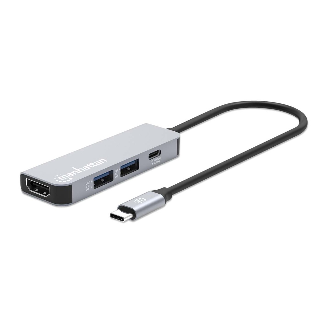 [USB-C PD 4-in-1 HDMI 4K Docking Station / Multiport Hub] USB-C PD 4-in-1 HDMI 4K Docking Station / Multiport Hub
