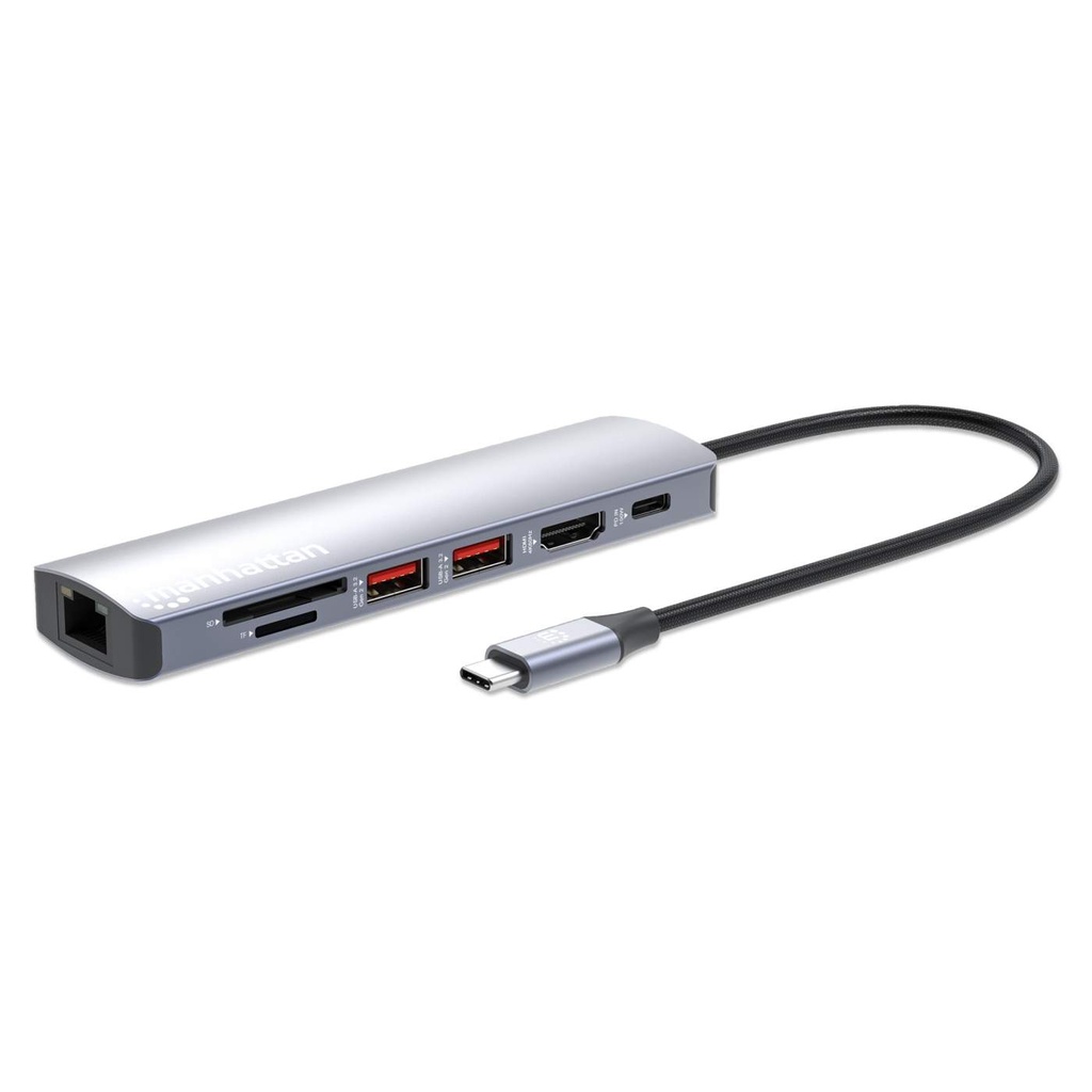 [USB-C PD 7-in-1 4K Docking Station / Multiport Hub] USB-C PD 7-in-1 4K Docking Station / Multiport Hub