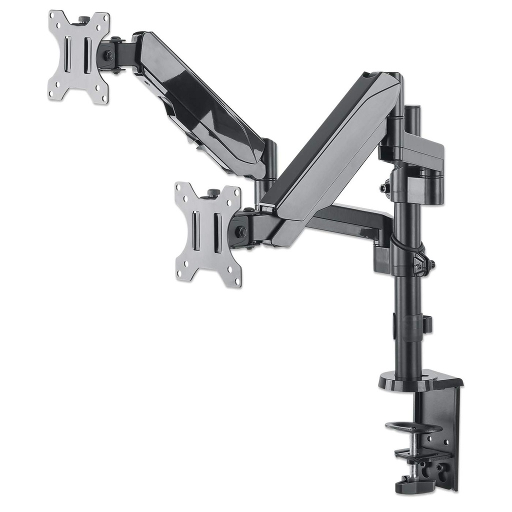 [Universal Gas Spring Dual Monitor Mount] Universal Gas Spring Dual Monitor Mount