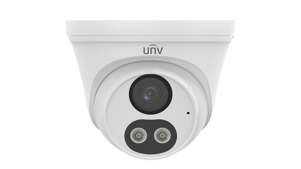 Uniview UNV 5MP Dual Light Fixed Turret, 2.8mm, Built-in Mic（No UMD） IPC3615LB-AF28K-DL