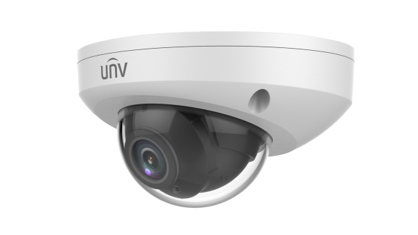 Uniview UNV 2MP Network Fixed Mini Dome(2.8mm,30m IR, Premier Protection,LightHunter, WDR,SD Slot,3 Axis,PoE,Built-in MicroPhone,Audio) IPC312SB-ADF28K-I0