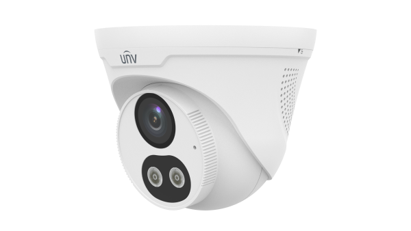 Uniview UNV 4MP Dual Light Fixed Turret, 4.0mm, Built-in Mic & Speaker IPC3614SR-ADF40KMC-DL-H