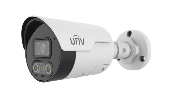 Uniview UNV 4MP Dual Light Fixed Bullet, 2.8mm, Built-in Mic & Speaker IPC2124SR-ADF28KMC-DL-H
