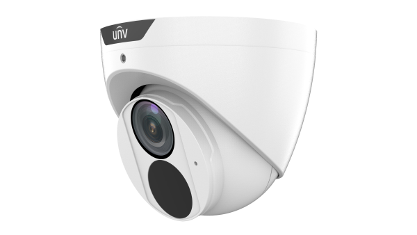 Uniview UNV 4MP Network IR Fixed Turret Camera(2.8mm,Premier Protection,LightHunter,Metal,30m IR,PoE, Built-in Mic, SD) IPC3614SB-ADF28KM-I0