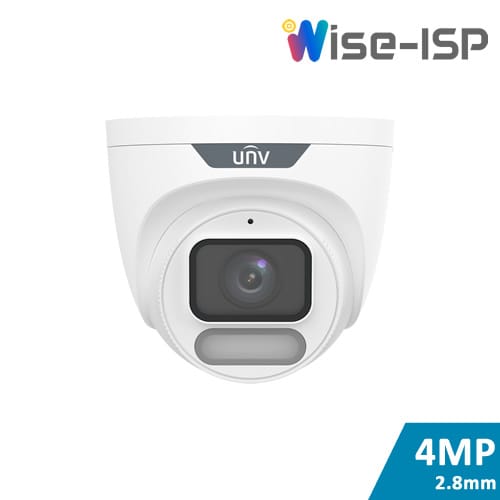 Uniview UNV 4MP Wise-ISP Owlview Fixed Turret Network Camera(2.8mm) IPC3624SR-ADF28KM-WP
