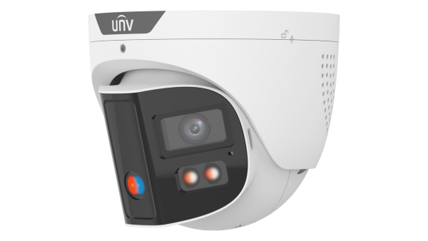 Uniview UNV 8MP Pano White Light Turret 180, Red & Blue Strobe Light IPC3K28SE-ADF28KMC-DL-I0