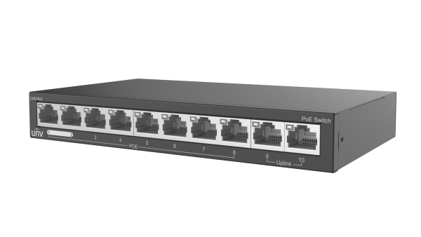 Uniview UNV Ethernet 8 Port 88W PoE Switch NSW2020-10T-POE-IN