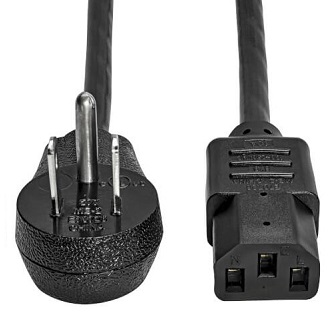 Computer Power Cord Right-Angl