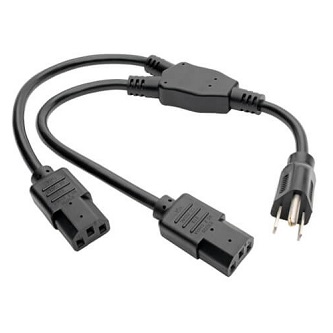 Dual IEC Power Cord Splitter C