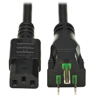 POWER CORD HG 5-15P C13 10FT