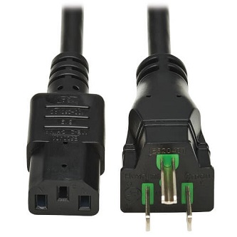 POWER CORD HG 5-15P C13 15FT