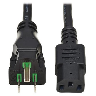 POWER CORD HG 5-15P TO C13 8FT