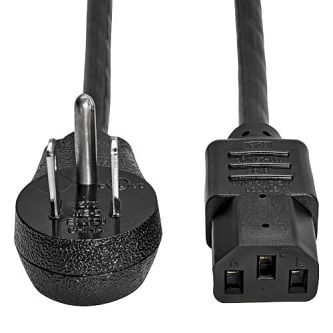 Computer Power Cord Right-Angl