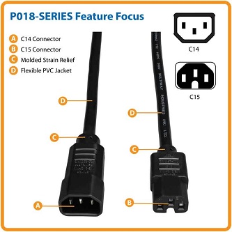 Heavy Duty Computer Power Exte