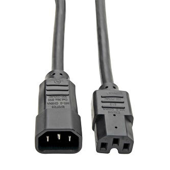 6FT AC CRD,C15/C14,15A,14AWG