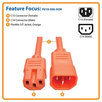 6ft Heavy Duty Power Extension