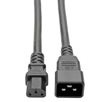 3FT,AC CRD,C20-C13,15A,14AWG