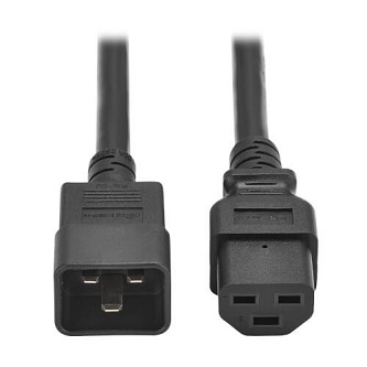 TRIPP PWR CORD C20 TO C21 20A 2FT BLK