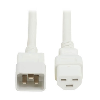 TRIPP PWR CORD C20 TO C21 20A 2FT WHT