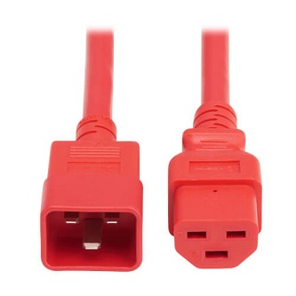 TRIPP PWR CORD C20 TO C21 20A 3FT RED