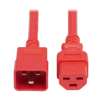 TRIPP PWR CORD C20 TO C21 20A 6FT RED