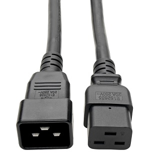 Heavy Duty Power Cord Y Splitt
