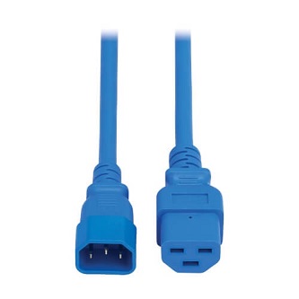 TRIPP PWR CORD C14 TO C21 15A 3FT BLU