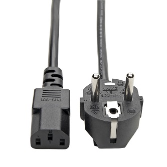 2 Prong European Computer Powe