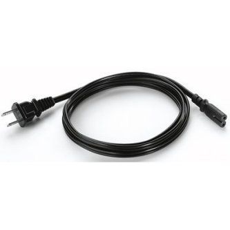 US AC LINE CORD 1.8M UNGROUNDED TWO WIRE