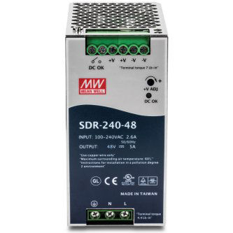 [IPP-TRE-TI-S24048] DIN Rail 48V 240W Power Supply for TI-PG