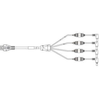 4-WAY DC POWER CABLE FOR PWR-BGA12V108W0