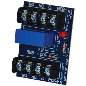 RELAY MODULE,24VDC OPERATION,DPDT CONTAC