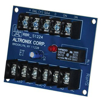 ELECTRONIC TOGGLE/RATCHET RELAY,12VDC to