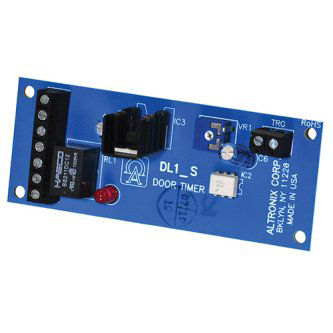 DOOR CONTROL TIMER,12 TO 24V AC OR DC OP