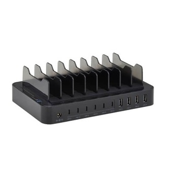 10-Port USB Charging Station w/ Brackets