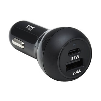 USB CAR CHARGER DUAL-PORT 39W