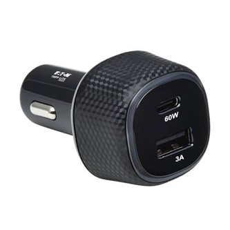 USB CAR CHARGER DUAL-PORT 63W