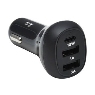 USB CAR CHARGER 3-PORT 36W