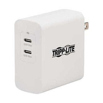 USB C WALL CHARGER 2-PORT 70W