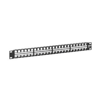 48-PORT 1U RACK-MOUNT KEYSTONE