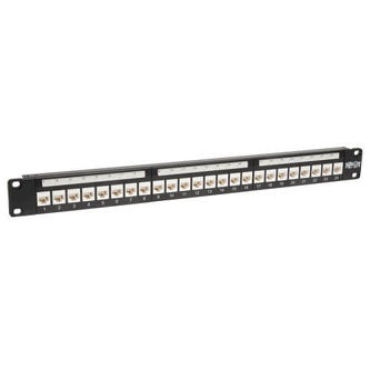 24-Port Cat6 Cat5e Low Profile
